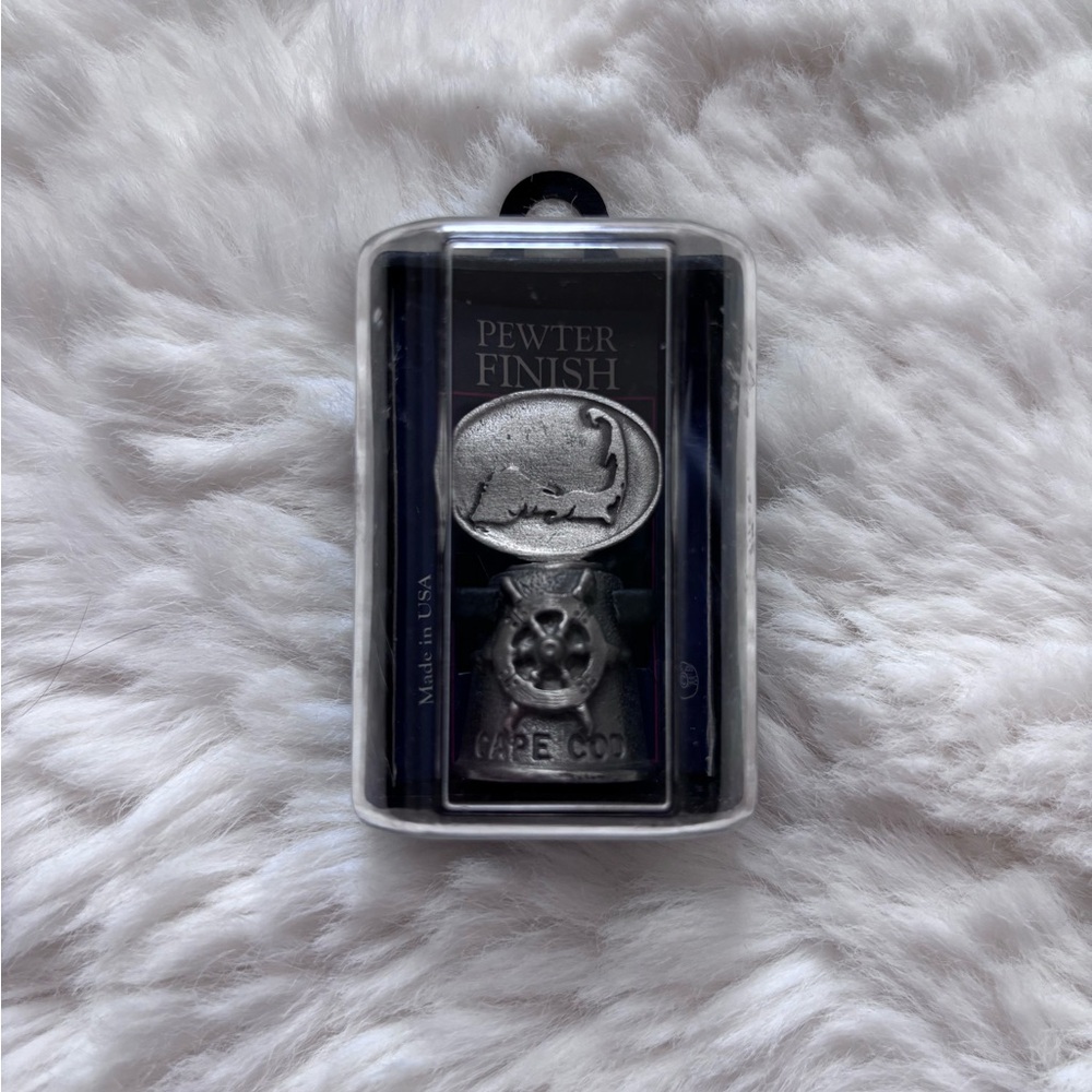 Cape Cod Pewter Souvenir, Trinket, Miniature, Charm, Figurine